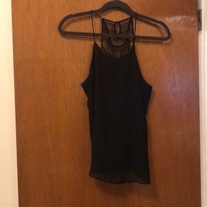 Sheer Black Top